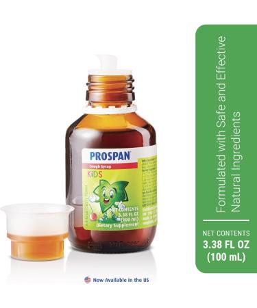 Prospan Kids Cough Syrup + Mucus Relief - Alcohol-Free Non-Drowsy Sugar-Free Ivy Leaf Extract | 100mL - International Shipping Available - Buy Online on GoSupps.com