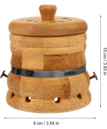 Premium Moxibustning Instrument Set - Wooden Holder for Moxa Sticks & Burner | Temperature Control Bamboo Tube | Ideal for Moxabustion Therapy - Buy Online on GoSupps.com