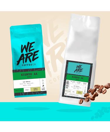 Coffee Beans 227g Bag Whole Bean Coffee Kenya Coffee Beans Black Tea & Fruits Notes 100% Arabica Light Roast AA Grade Speciality Freshly Roasted Single Origin (We Are Coffee Co) Whole Bean 227 g (Pack of 1) - Buy Online on GoSupps.com
