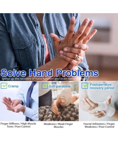 Rehabilitation Robot Gloves for Hemiplegia - Remote Controlled Finger Trainer XL Left Hand - Buy Online on GoSupps.com