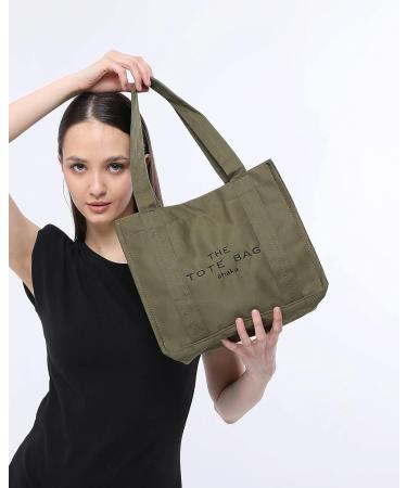 Women's Tote Bag: Zipper Travel Bag, Foldable Purse, Retro Satchel - Beach, Work, Gym - Large Duffle Weekender - Strong Soldier - Buy Online on GoSupps.com