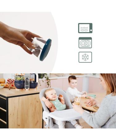 Babymoov Babybols Multiset - 12 Baby Food Storage Containers & Soft Spoons - Buy Online on GoSupps.com