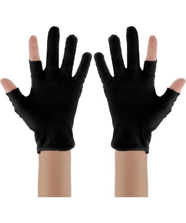 Sibba Cotton Touchscreen Gloves - Moisturizing Overnight Repair for Eczema & Dry Skin | Hand Spa Treatment for Soft Hands - Buy Online on GoSupps.com