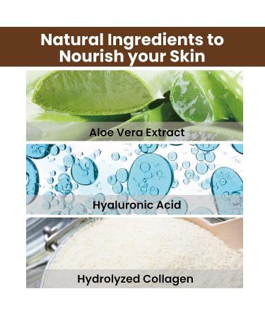5 Pcs V Line Face Masks with Aloe Vera - Anti-Aging Hydrogel Collagen Mask for Neck Tightening and Double Chin Toning - Buy Online on GoSupps.com
