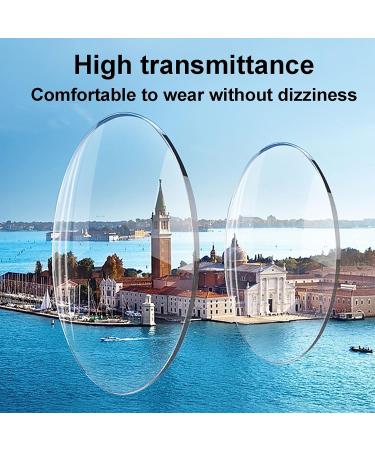 BAFAFA +2.5 Red Reading Glasses with Case - Blue Light Blocking Spring Hinge for Men & Women - Buy Online on GoSupps.com