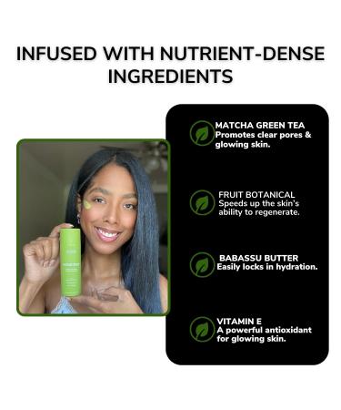 Minimo Skin Essentials Honeydew Matcha Green Tea Face Moisturizer - Lightweight Daily Hydration - 4 fl oz | Best International Shipping - Buy Online on GoSupps.com