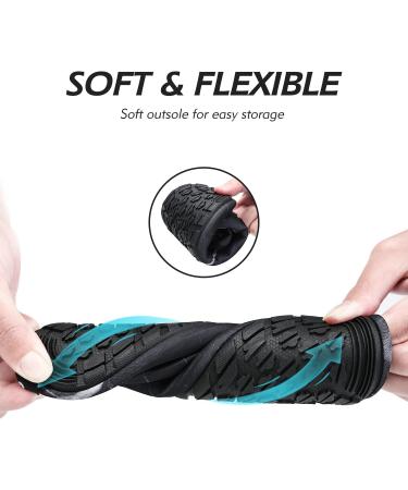 SAGUARO Unisex Quick Dry Aqua Shoes for Men & Women - Water Shoes for Swimming & Outdoors (EU Sizes 37-47 Ink Color) - Buy Online on GoSupps.com