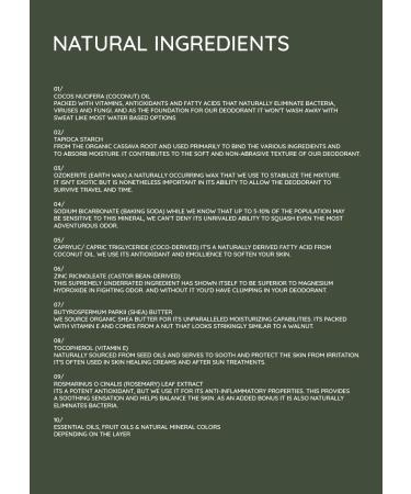 Nevo Multi Scent Deodorant Stick - Aluminum Free Organic & Vegan | Lavender-Vanilla-Lemon | 2.65 oz All Natural Deodorant for Women & Men - Buy Online on GoSupps.com