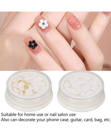 3D Flower Nail Charms Nail Glitter Charm Rhinestones Ornaments Nail Art Decorations Glitter Accessories for DIY Craft Nail Art Design Manicure Decor - Buy Online on GoSupps.com