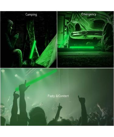 Industrial Grade Glow Stick 14inch 1pk | Ultra Bright Multi-Purpose Glow Whistles Value Pack - 10inch | Buy Now - Buy Online on GoSupps.com