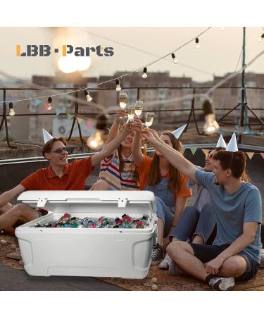 High Strength Igloo Cooler Latch Replacement Kit - Set of 2 | Cooler Latch Posts and Screws for Igloo Coolers - Buy Online on GoSupps.com