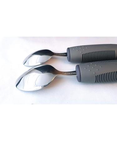 BunMo Adaptive Utensils for Elderly & Arthritis - 4 Piece Set with Travel Pouch - Buy Online on GoSupps.com