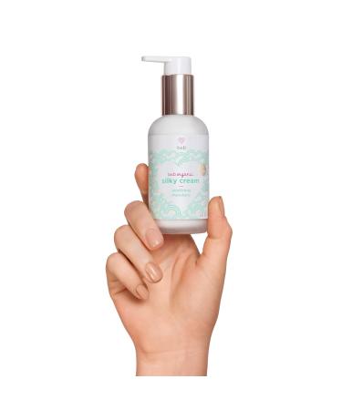 Silky Cream - Natural Moisturizing Lotion with Rosehip & Avocado Oil for Dry Skin | Safe for Newborns | 4 Fl Oz - Buy Online on GoSupps.com