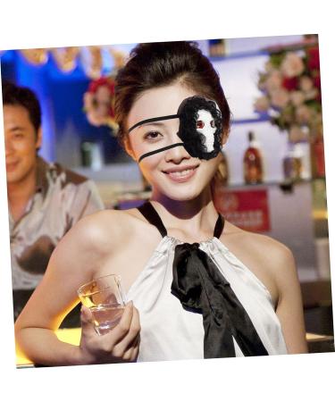 Buy LIFKOME 2 Pairs Halloween Masquerade Eye Patches | Pirate Theme Cosplay Eye Masks for Parties & Decorations - International Shipping Available - Buy Online on GoSupps.com