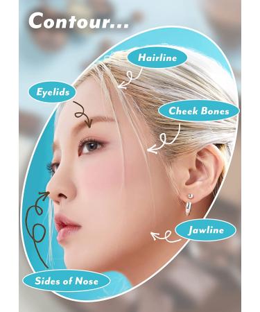 I'm Meme Palette - Afternoon Tea Contour | Buildable Coverage | 3 Shades | Light to Medium | Frozen Choco - 0.4 Oz - Buy Online on GoSupps.com