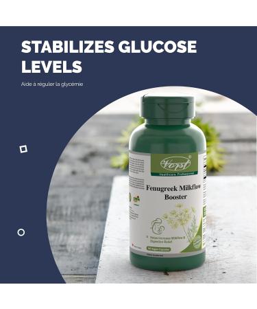 VORST Fenugreek Milkflow Booster 1000mg (500mg Per Capsule) 90 Vegan Capsules | Lactation Supplement for Increased Breast Milk Supply Suitable To Use As Breastfeeding Vitamins | Includes 6mg Sweet Fennel Extract | Powder Pills | 1 Bottle 90 count (Pack of - Buy Online on GoSupps.com