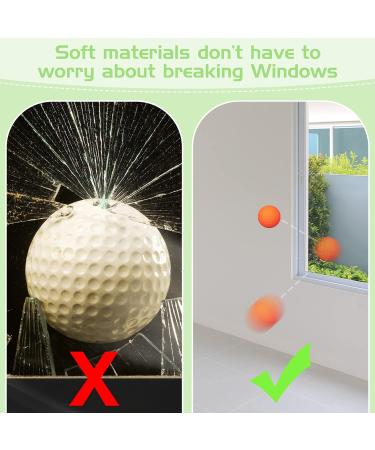 120 Pack Foam Golf Practice Balls - Realistic Feel, Limited Flight Training Balls for Indoor/Outdoor Use - Multi Colored Soft Balls for Golf Parties - Buy Online on GoSupps.com