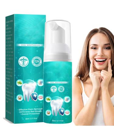 Furzero Smartsmile mouthwash Furzero Smartsmile Oral Mouthwash tooth-rebuilding mouthwash Teeth Total Care Mundsinung tooth mouthwoam refreshing breath deep cleaning of the teeth (1PC)