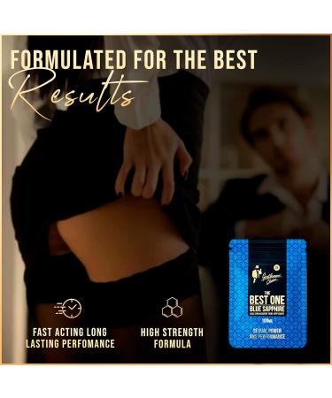Gentleman's Choice Blue Sapphire | 20 Tablets | Fast Effect Male Performance Enhancing 100% Herbal Food Supplement | Fast Acting | Ginseng Maca | Energy and Stamina Support | Made in UK 1 count (Pack of 20) - Buy Online on GoSupps.com