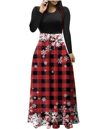 Stylish Red Long Sleeve Christmas Sweater Dress for Women - Casual Hooded Tunic for Autumn & Winter Parties - Buy Online on GoSupps.com