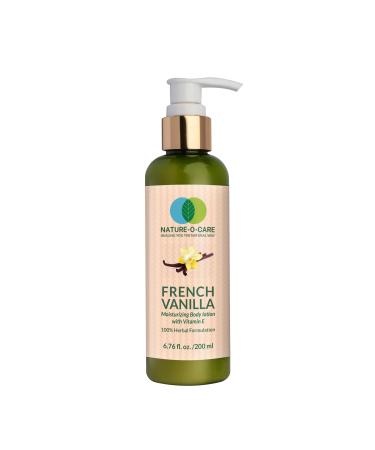 French Vanilla Moisturizing Body Lotion - Vitamin E Enriched 6.76 FL.OZ for Soft Smooth Skin