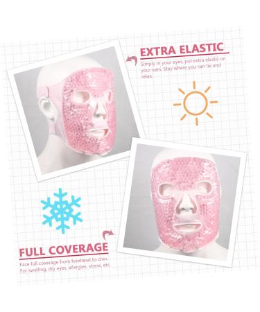 Mobestech Ice Beauty Reusable Ice Gel Pad Gel Cooling Full Headache Relief Bead Pad Hot Cold Masking Full Gel Facial Women PVC Hot and Cold Big - Buy Online on GoSupps.com