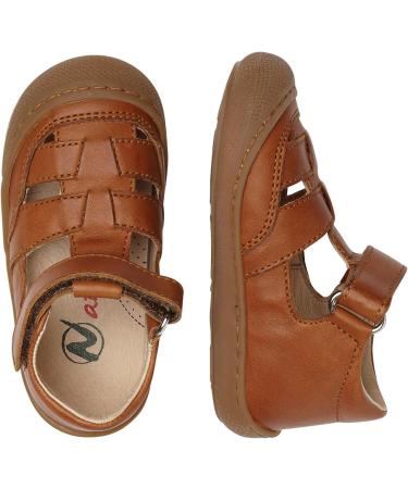Naturino WAD Leather Closed-Toe Shoes 7.5 UK Child Brown - Quality Kids Footwear - Buy Online on GoSupps.com