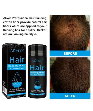 Buy 100% Natural Keratin Hair Fiber Powder for Light Brown Hair | Full Volume for Men & Women - International Shipping Available - Buy Online on GoSupps.com