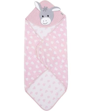 Buy Sterntaler Emmi Girl Hooded Bath Towel - Pink Donkey 80x80 cm for Babies Ships Internationally - Buy Online on GoSupps.com