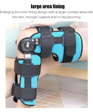 Knee Immobilizer Brace | Adjustable Knee Fixation 0 -120 | Breathable Support for Injury Recovery (Left Leg - Buy Online on GoSupps.com