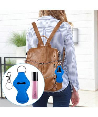Duufin 24 Pcs Chapstick & Lipstick Holder Keychains - 12 Colorful Clip Cords for Easy Tracking & Safety - Buy Online on GoSupps.com