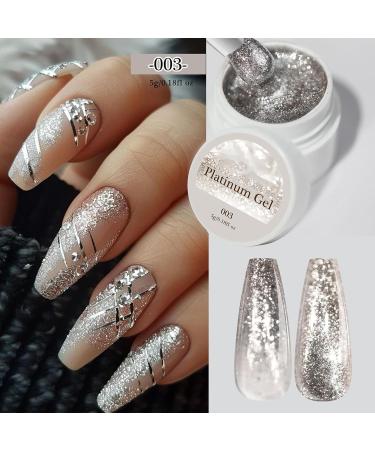  Whnbuij Enmel Gel Enamel with Platinum Chrome Shine | 6 Nail Colors with Vivid Luminosity | DIY Manicure Kit Daily Use Travel Look and Festive Style. - Buy Online on GoSupps.com