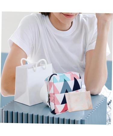 Healeved 28 STK Storage Bags for Women's Bandages & Tampons | High-Capacity Cartoon Menstrual & Diaper Travel Wallet - Buy Online on GoSupps.com