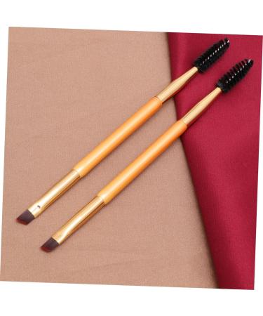Healeved 3pcs Eyelash Brush Eyebrow Brush Beauty Brush for Eyebrow Makeup Brush for Eyebrow Golden - Buy Online on GoSupps.com