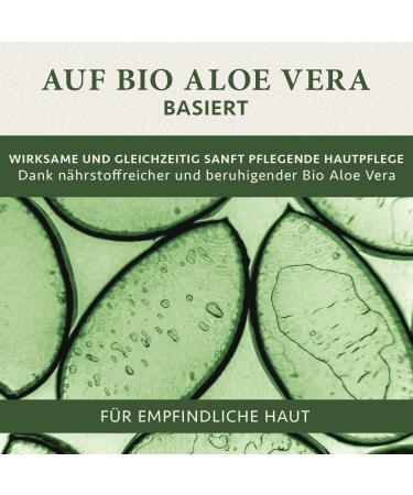 Organic Eye Cream 30ml - 100% Vegan with Aloe Vera Hyaluronic Acid & Argan Oil | Anti-Dark Circle Care for Men & Women | Natural Cosmetics - Buy Online on GoSupps.com