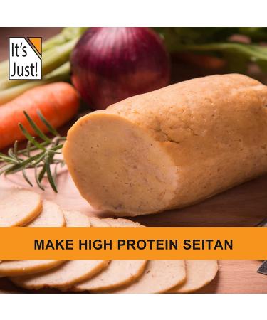 Vital Wheat Gluten Flour - High Protein, Perfect for Seitan & Low Carb Bread (20oz) - Buy Online on GoSupps.com