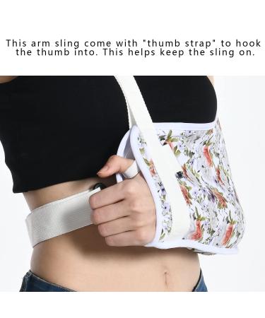 Fotgok Breathable Arm Sling with Waist Belt for Women - Shoulder Immobilizer with Strong Support - Buy Online on GoSupps.com