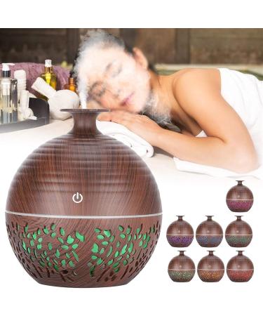 130ml Essential Oil Diffuser - Portable Aromatherapy Humidifier with Cool Mist & 7 LED Color Lights - Ideal for Home & Travel - Buy Online on GoSupps.com
