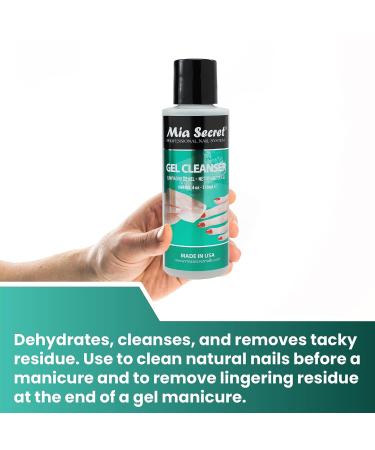 Mia Secret Gel Cleanser 4 oz. - For UV Gelux and Gel Systems - Buy Online on GoSupps.com