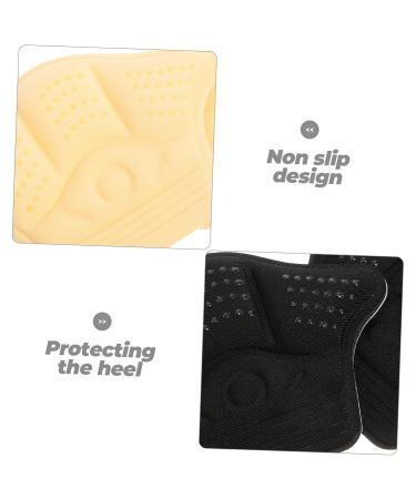 4 Pairs Heel Protection Stickers - Cushioned Shoe Inserts & Adhesive Heel Pads for Comfort | Women's Foam Heel Cushions - Buy Online on GoSupps.com