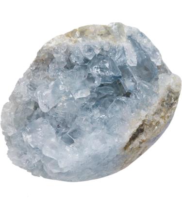Mookaitedecor Celestite Healing Crystal Cluster 1pc Home Decor 75-150g - Buy Online on GoSupps.com