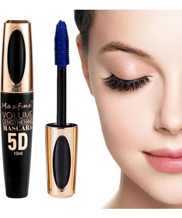 Smudge Proof Mascara Volumizing Make Up - Thick Curling Lasting Lash Dyeing Cream 5D Lash Dyeing Liquid Cosmetic 5 Colors Available Quick-dry for Volumizing Lengthening Defining 04 Blue - Buy Online on GoSupps.com