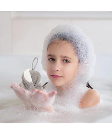 2pcs Cartoon Bath Flowers - Mesh Shower Balls & Bubble Sponges for Home Bathing - International Shipping Available - Buy Online on GoSupps.com