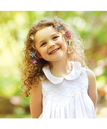 Buy Hifot 12 PC Butterfly Hair Clips for Girls & Women - Colorful Hair Accessories & Claws for Kids - Buy Online on GoSupps.com