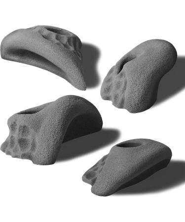 ALPIDEX 12L Climbing Holds - Medium-Deep Undercuts Grey Stone Handle Grips for Indoor & Outdoor Climbing - International Shipping Available - Buy Online on GoSupps.com
