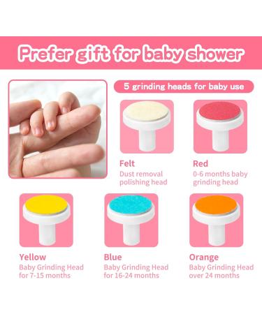 Electric Baby Nail Trimmer & File Kit for Toddler & Adults - Pink (New) - Buy Online on GoSupps.com