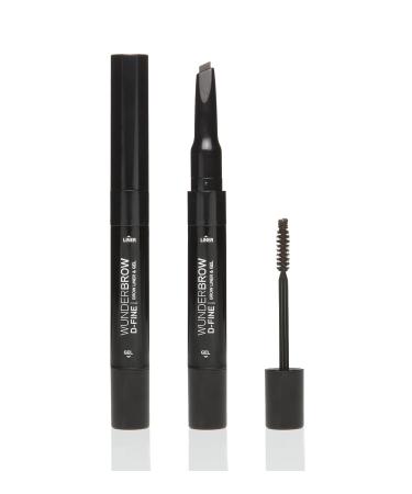 WUNDERBROW D-Fine Brow Pencil & Eyebrow Gel - Brunette (0.007 oz Liner & 0.1 oz Gel) - Buy Online on GoSupps.com