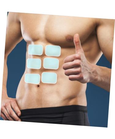 Gleavi 24 STK Gel Pads for Abdominal Stimulators | BHA-ton Belly Belt Skin Toner Pads for ABS | Non-Adhesive Gel Pads for Muscle Stimulation - Buy Online on GoSupps.com