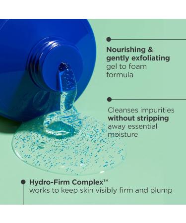Andalou Naturals Deep Hydration Body Wash | Ultra-Nourishing Shower Gel with Hyaluronic Acid & Ceramides for Dry Skin | Gentle Exfoliating Cleanser 8.5 fl oz - Buy Online on GoSupps.com