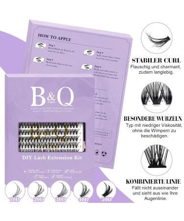 LASH Extension Set B Q 280 PCs - 0.07D 9-15Mix | Wholesale Eyelash Extensions with Adhesive & Remover | Perfect for Lash Artists - Buy Online on GoSupps.com
